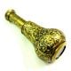 Engraved Brass Spyglass with Leather Case Handcrafted